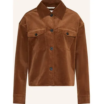 Dámský blejzr Marc O'polo Dámská Manšestrová Bunda, koňaková, 34