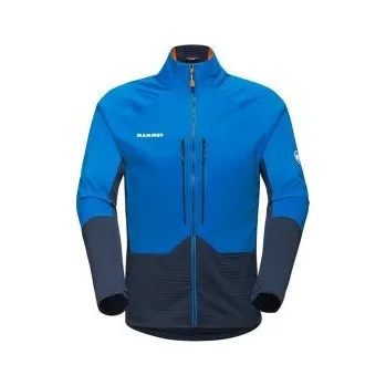 Pánská softshellová bunda Mammut Eiger Nordwand ML Hybrid Jacket Men azurit-night modrá XL