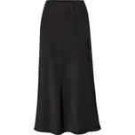 esmara® Dámská saténová midi sukně (černá, 40)