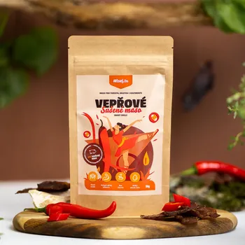 Sušené maso Mlsej.to Vepřové sušené maso sweet chilli Balení: 30 g