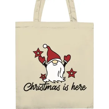 Nákupní taška Nákupní taška unisex s potiskem Vánoční skřítek