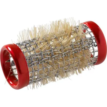 Natáčka na vlasy Sibel natáčky kovové 12 ks červené průměr 18 mm