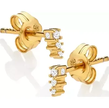 Náušnice Pozlacené náušnice Hot Diamonds x Jac Jossa Hope DE758