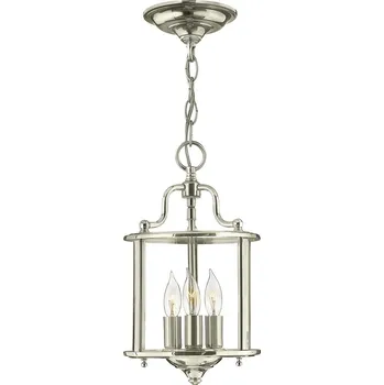 Elstead Lighting Gentry závěsné svítidlo 3x60 W nikl HK-GENTRY-P-S-PN