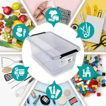 Úložný box Úložný průhledný box 5l