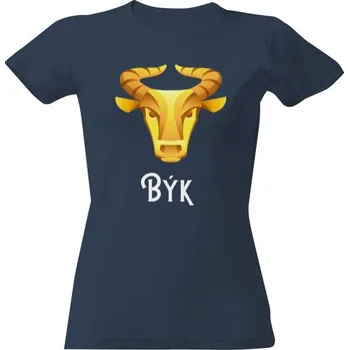 Dámské tričko Tričko s potiskem Znamení zvěrokruhu - Býk - Taurus dámské
