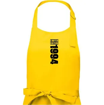 Kuchyňská zástěra Limited edition 1994 pruh - Dámská zástěra na vaření - Univerzální velikost ( Žlutá )