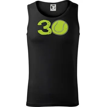 Pánské termoprádlo Tenis kulaté narozeniny 30 - Tílko pánské Core - S ( Černá )