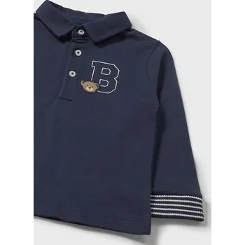 Chlapecká košile Chlapecká polokošile Mayoral 2101 barva: modrá, Rozměr: 24 měsíců, 92 cm