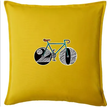 Polštář Narozeniny 20 let na kole - Polštář 50x50 - 50x50 - Pouze potah ( Žlutá )