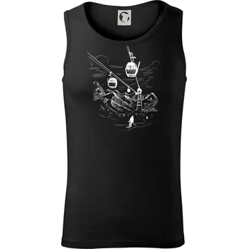 Ski areál - Tílko pánské Core - XL ( Černá )