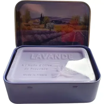 Koupelová kosmetika Esprit Provence Dárkové francouzské mýdlo v plechové krabičce Provence 120 g