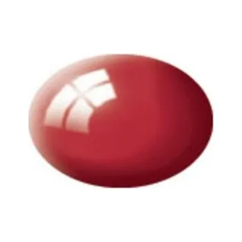 Modelářská barva barva Revell akrylová - 36134: lesklá ferrari červená (Ferrari red gloss) Revell 36134