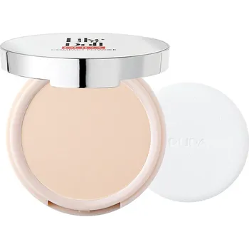 Přípravek na tvář Pupa Milano Like A Doll Nude Skin Compact Powder SPF15 matující pudr 001 Porcelain 10g