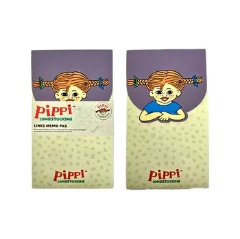 Set školních potřeb Zápisník - zavírání Flip - Pipi Dlouhá punčocha
