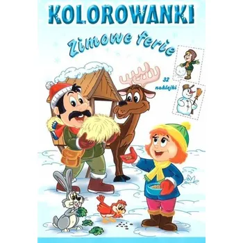 První čtění Kolorowanki Zimowe ferie - praca zbiorowa [PL] (2023, Jiné, Pasja)