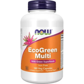 Doplněk stravy Now Foods EcoGreen Multi 180 veg kapslí