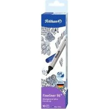 Cienkopis Fineliner 96 0,4mm niebieski (10szt)
