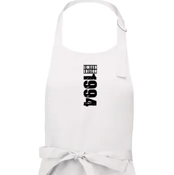 Kuchyňská zástěra Limited edition 1994 pruh - Pánská zástěra na vaření - Univerzální velikost ( Bílá )