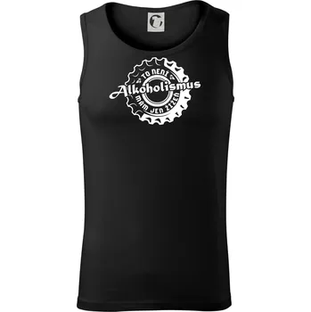 Pánské termoprádlo Alkoholismus pivo - Tílko pánské Core - 2XL ( Černá )