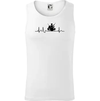 EKG bubeník - Tílko pánské Core - L ( Bílá )