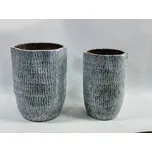 NEVA Komplet 2 doniczek 40x40x51/31x31x47,5cm