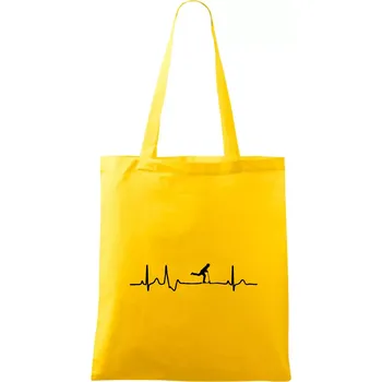 Nákupní taška EKG koloběžky - Taška bavlněná - 42 x 38 cm ( Žlutá )