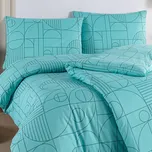 Bavlněné povlečení Geo Aquatic Awe Velikost: 140x200 + 70x90 cm