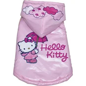 Obleček pro psa Pláštěnka pro štěně 20cm, Hello kitty (Oblečky pro malé psy HELLO KITTY)