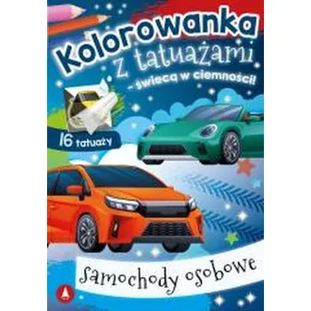 První čtění Samochody osobowe. Kolorowanka z tatuażami świecącymi w ciemności - opracowanie zbiorowe