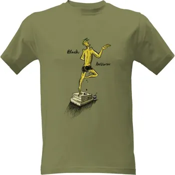 Pánská móda Tričko s potiskem Black Bottom pánské
