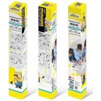 Dětské zboží Kolorowanka podłogowa 50x70cm Minionki