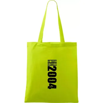 Limited edition 2004 pruh - Taška bavlněná - 42 x 38 cm ( Limetková )