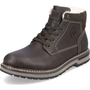 Pánská zimní obuv Pánská kotníková obuv RIEKER F3842-25 hnědá W5 44