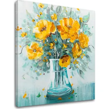 Obraz Obraz na plátně KVĚTINY VE VÁZE 1 díl XOBCH1857WE1