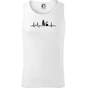 EKG sauna - Tílko pánské Core - S ( Bílá )