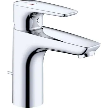 Vodovodní baterie Kludi Pure&Solid - Umyvadlová baterie, s výpustí, EcoPlus, chrom 342930575WR4