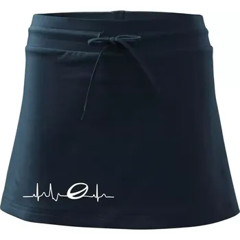 Dámská sukně Ekg rugby - Sportovní sukně - two in one - M ( Námořní modrá (velmi tmavá - téměř černá) )