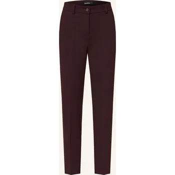 Cambio Dámské Kalhoty Karina, tmavě červená, 34