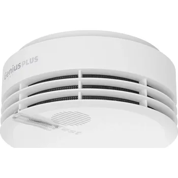 Hlásič požáru Hlásič kouře Speciální detektor požáru Genius Plus včetně lepicí podložky