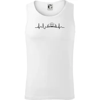 EKG kniha - Tílko pánské Core - 2XL ( Bílá )