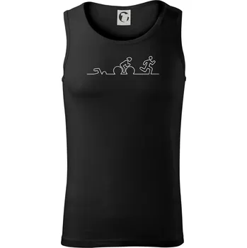 Pánské termoprádlo EKG triatlon - Tílko pánské Core - M ( Černá )