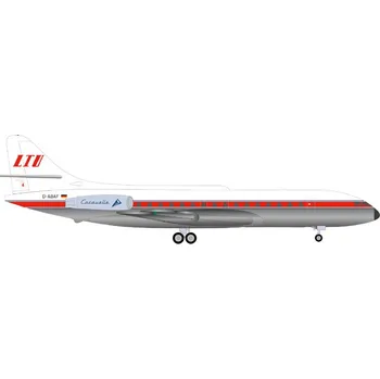 letadlo a vrtulník Sud Aviation Caravelle LTU Nordrhein-Westfalen Herpa 538527