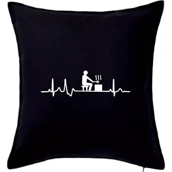 Polštář EKG sauna - Polštář 50x50 - 50x50 - Pouze potah ( Černá )