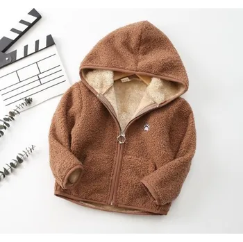 Dívčí mikina Dětská mikina L1970 hnědá 8