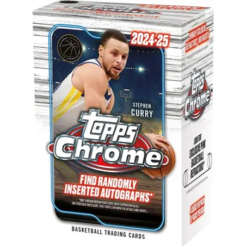 Karetní hra 2024/25 Topps Chrome Basketball Blaster Box