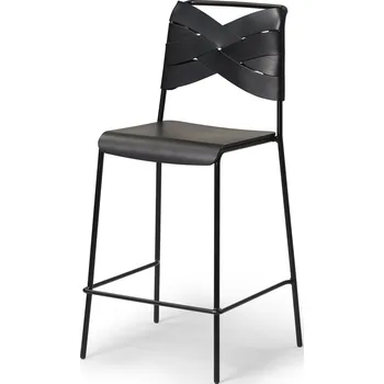 Barová židle Design House Stockholm, Barová stolička Torso, černá s černými nohami - Formadore