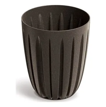 Květináč WARIO ECO WOOD 23,6 cm - barva: káva ECO