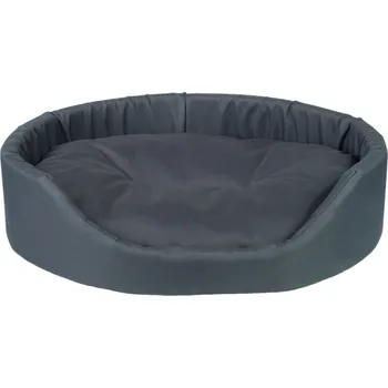 Obojek pro psa Pelíšek pro psa oválný BASIK šedá velikost XS, S, M, L, XL, XXL, XXXL Rozměr: M - 52x44x14 cm