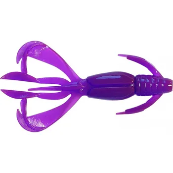 Umělá nástraha Keitech Gumová nástraha Crazy Flapper 2.4'' Purple Chameleon 6,1cm/10ks